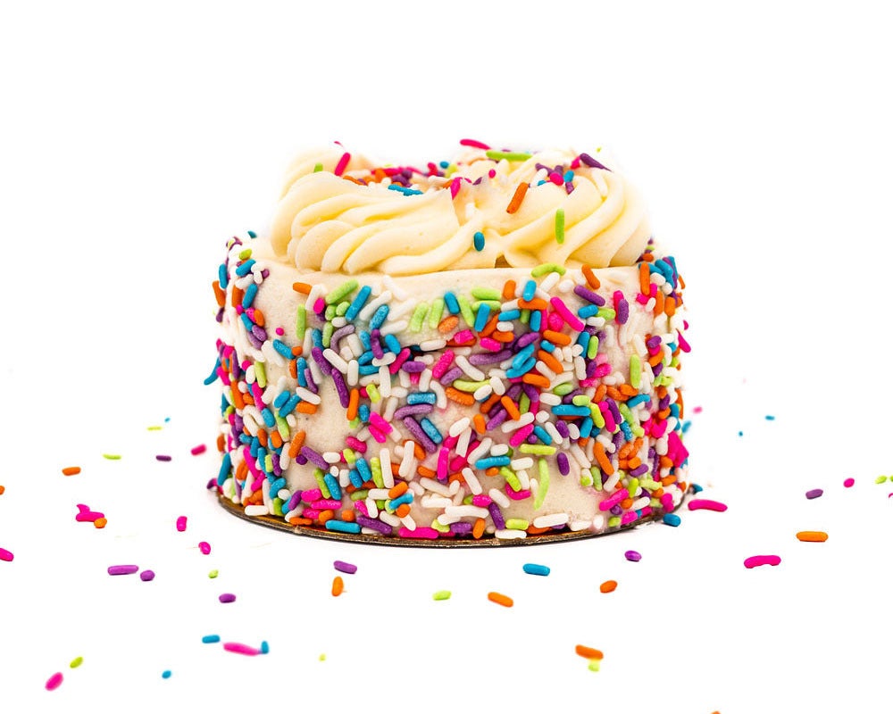 Mini Celebration Ice Cream Cake Vanilla Bean Milk Sugar Love